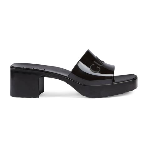 gucci nero slides|Gucci platform sandals.